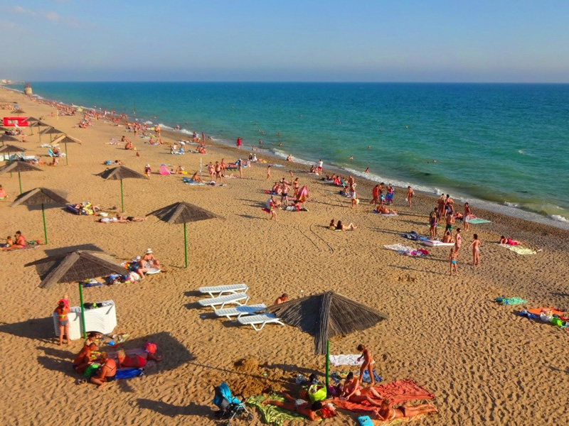 Крым пляжи с песком